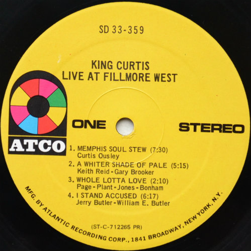 King Curtis / Live At Fillmore Westβ