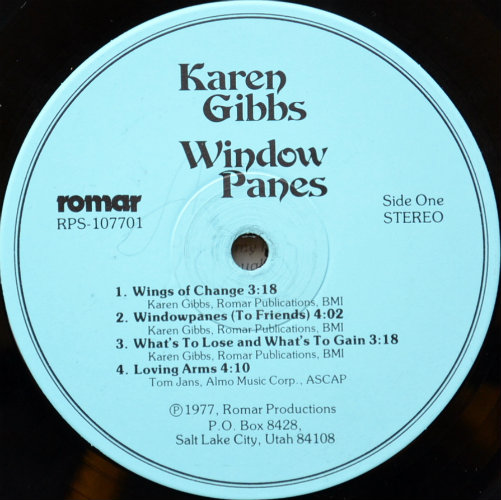 Karen Gibbs / Window Panes (In Shrink)β