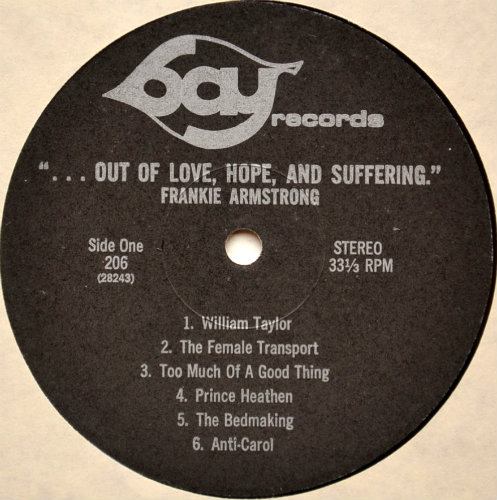 Frankie Armstrong / ...Out of Love, Hope and Suffering (In Shrink)β