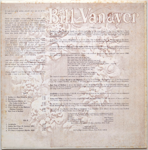 Bill Vanaver / Bill Vanaverβ