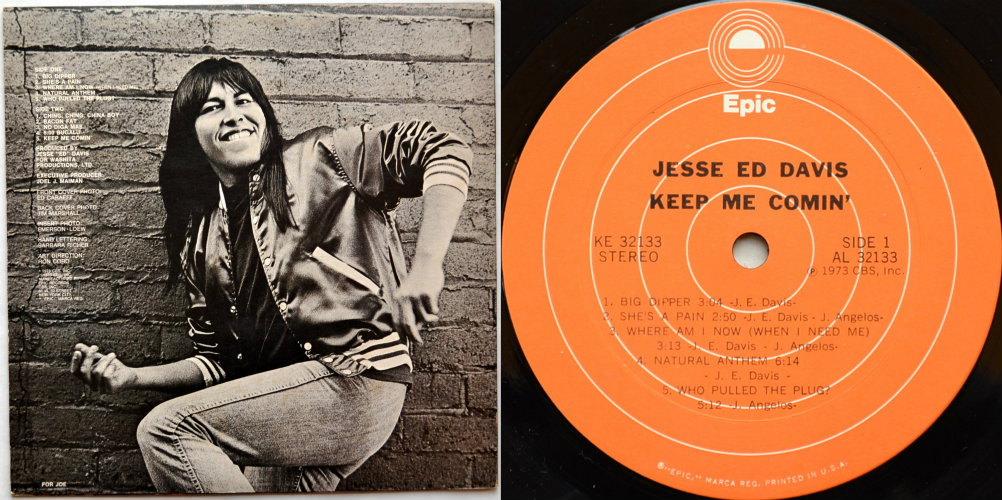 Jesse Ed Davis / Keep Me Comin' (with 7