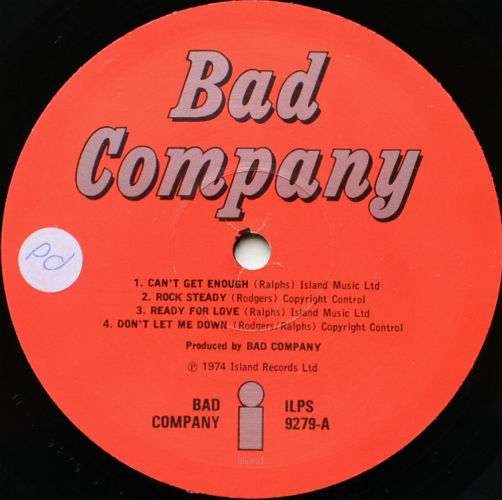 Bad Company / Bad Company (UK Matrix-1)β