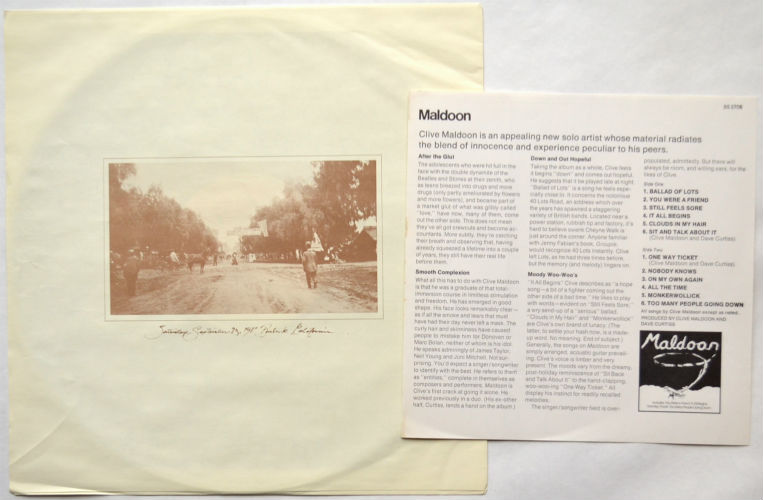 Maldoon / Maldoon (Rare Promo w/Press sheet)β