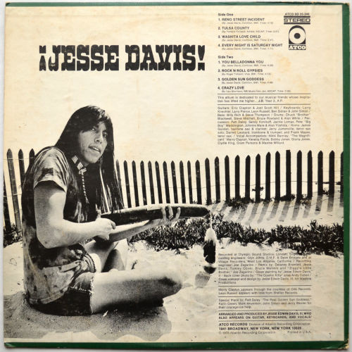 Jesse Ed Davis / Jesse Davis (US Rare Promo)β