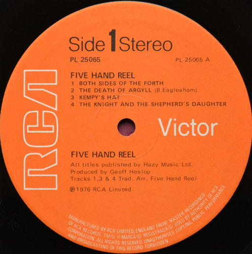 5 Hand Reel / 5 Hand Reel (2nd Issue)β