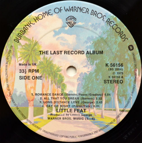 Little Feat / The Last Record Album (UK)β