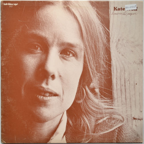 Kate Wolf & The Wildwood Flower / Lines On The Paper (Early Reissue)β