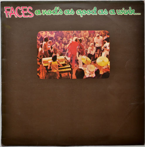 Faces / A Nod's As Good As A Wink… (UK 1st Issue w/Poster!!)の画像
