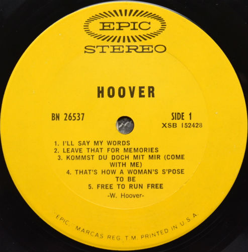 Hoover / Hooverβ