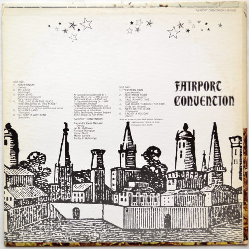Fairport Convention / Same (What We Did On Our Holidays / US Early Press)β