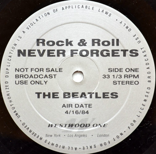 Beatles / Rock & Roll Never Forgets (5LP Westwood One Radio Show ӡȥ륺5)β