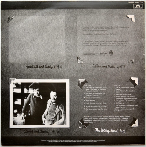 Bothy Band, The / The Bothy Band 1975 (UK)β
