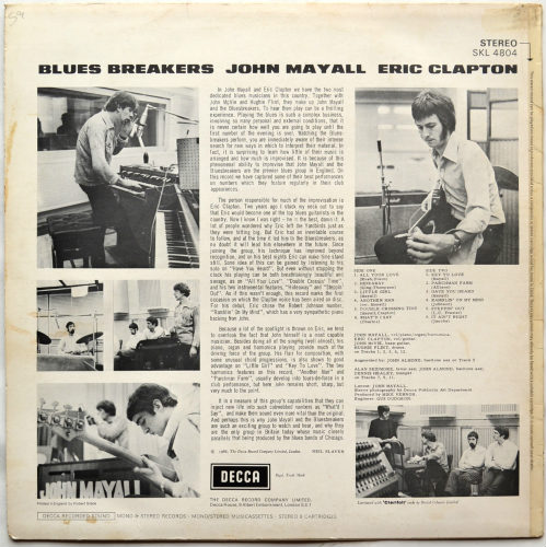 John Mayall / Blues Breakers With Eric Clapton (UK)β