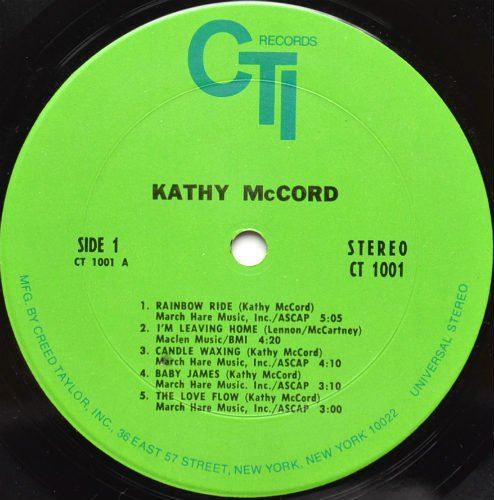 Kathy McCord / Kathy McCord (US In Shrink)β