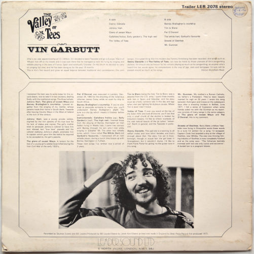 Vin Garbutt / The Valley Of Tees (Trailer Original)β