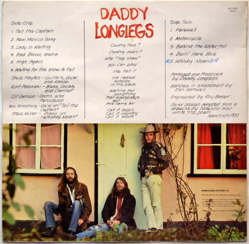 Daddy Longlegs / Daddy Longlegs (UK Matrix-1)β