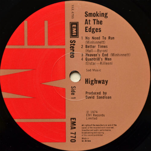 Highway / Smoking At The Edgeβ