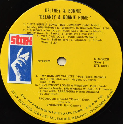 Delaney & Bonnie / Delaney & Bonnie Home (In Shrink)β