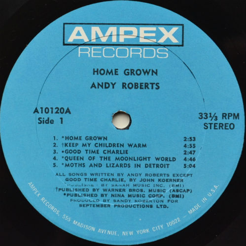 Andy Roberts / Home Grown (US)β