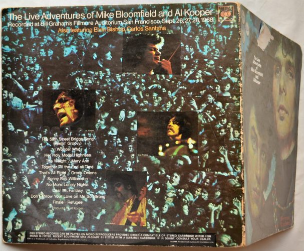 Mike Bloomfield and Al Kooper / The Live Adventures of Mike Bloomfield and Al Kooper (UK Matrix-1)β