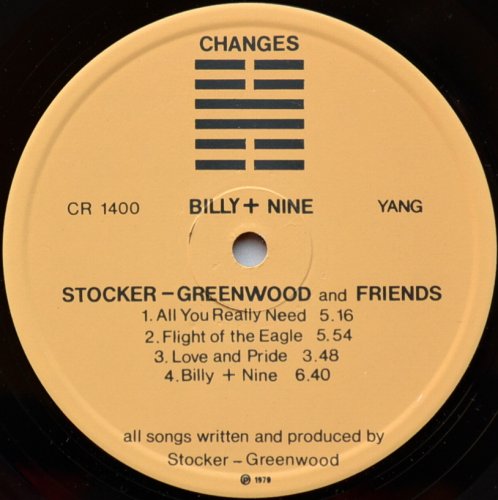 Stocker / Greenwood & Friends / Billy + Nine (Signed)β
