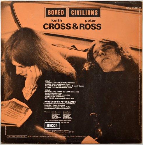 KEITH CROSS & PETER ROSS / BORED CIVILIANS (UK-ORIGINAL/BOXED