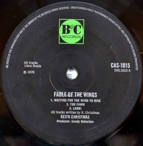 Keith Christmas / Fable Of The Wings (UK)β