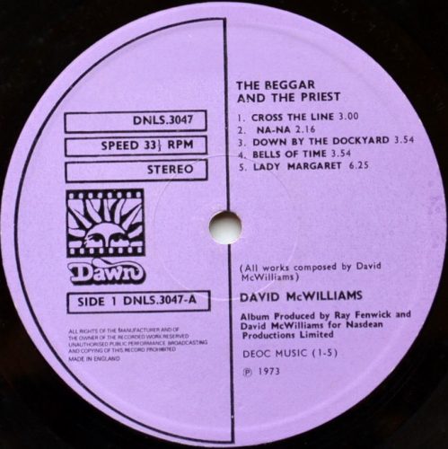 David McWilliams / The Beggar And The Priestβ