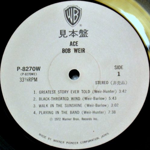 Bob Weir / Ace (٥븫)β