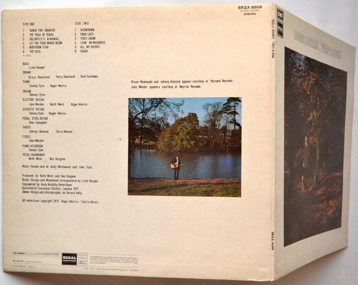 Roger Morris / First Album (UK Original!!!)の画像