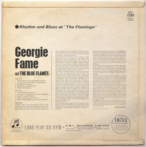 Georgie Fame / Rhythm And Blues At The Flamingo (UK Mono Early Press)β