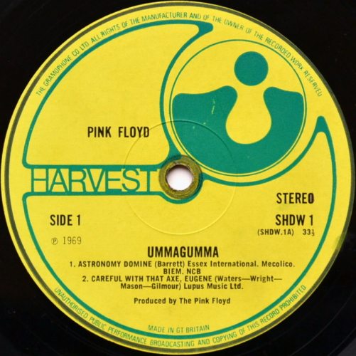 Pink Floyd / Ummagumma (UK Early Press)β