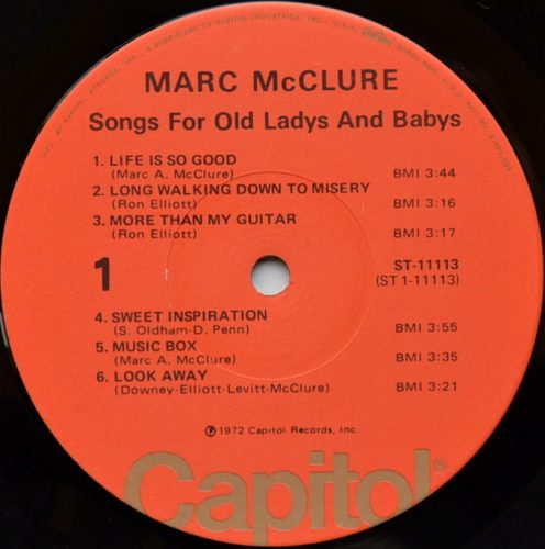 Marc McClure / Songs For Old Ladys And Babys (In Shrink)β
