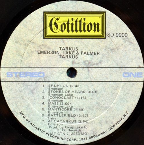 Emerson, Lake & Palmer ELP / Tarkusβ