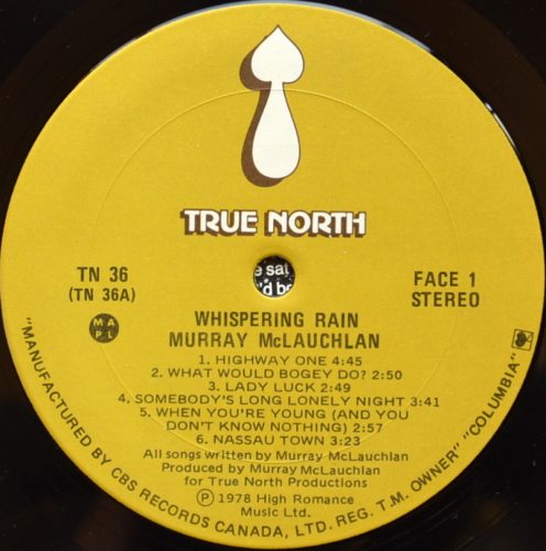 Murray McLauchlan / Whispering Rain (Canada)β