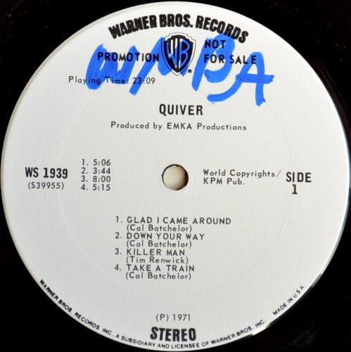 Quiver / Quiver (US Promo)β