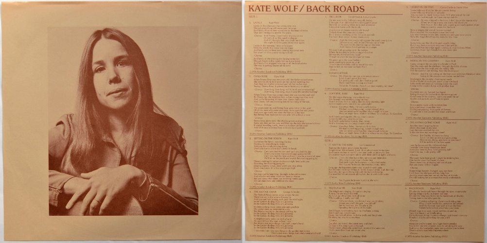 Kate Wolf and the Wildwood Flower / Back Roads (Owl Original)β