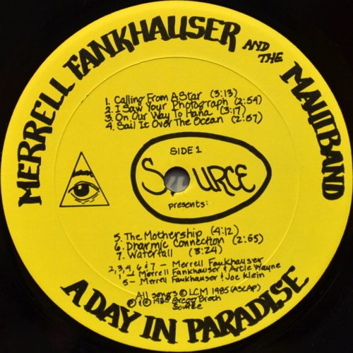 Merrell Fankhauser And The Maui Band / A Day In Paradiseβ