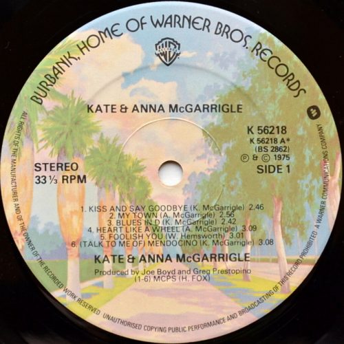 Kate & Anna McGarrigle / Same (UK)β