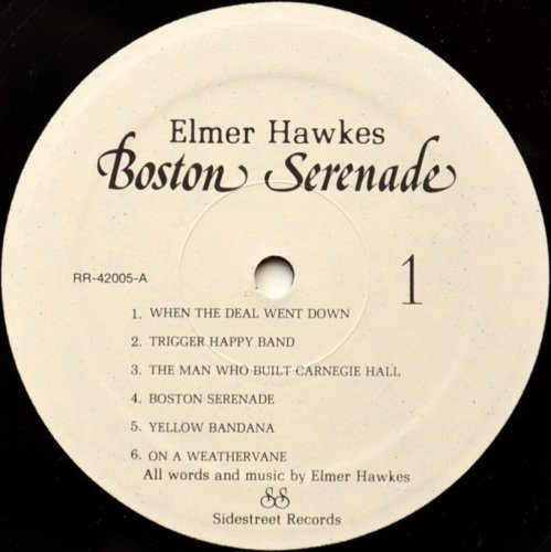 Elmer Hawkes / Boston Serenade (In Shrink, Signed)β