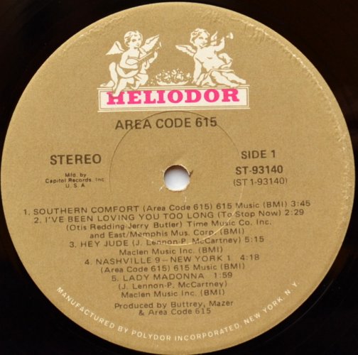 Area Code 615 / Same (US Heliodor Club Edition?)β