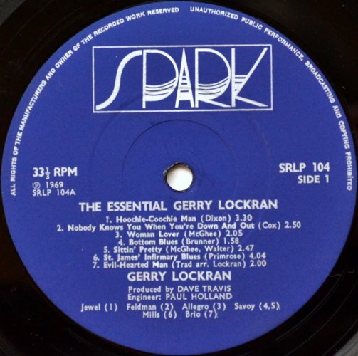 Gerry Lockran / The Essential Gerry Lockran (Signed!!)β