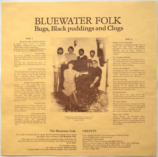 Bluewater Folk / Bugs Black Pudding And Clogs β