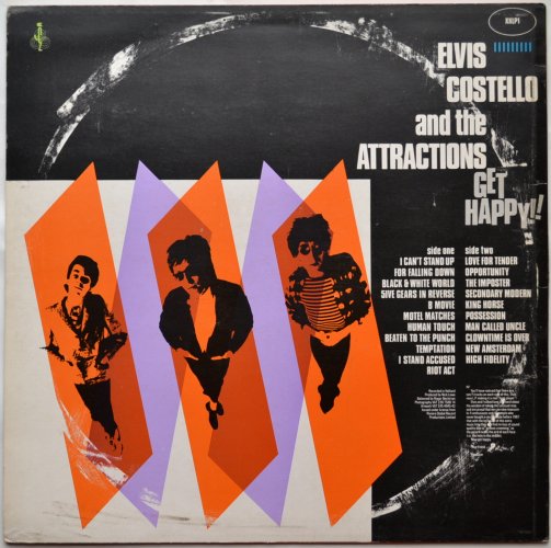 Elvis Costello And The Attractions / Get Happy (UK w/Poster!)β