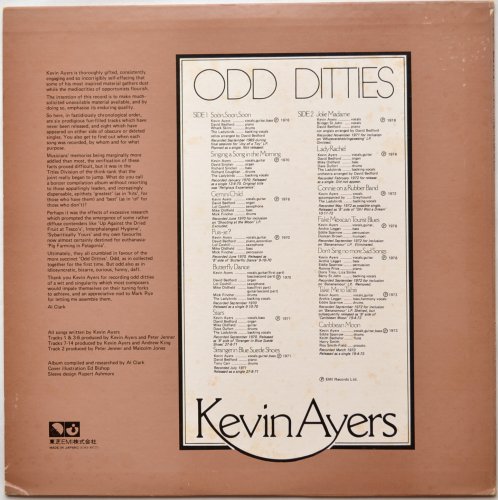Kevin Ayers / Odd And Ditties (JP)β