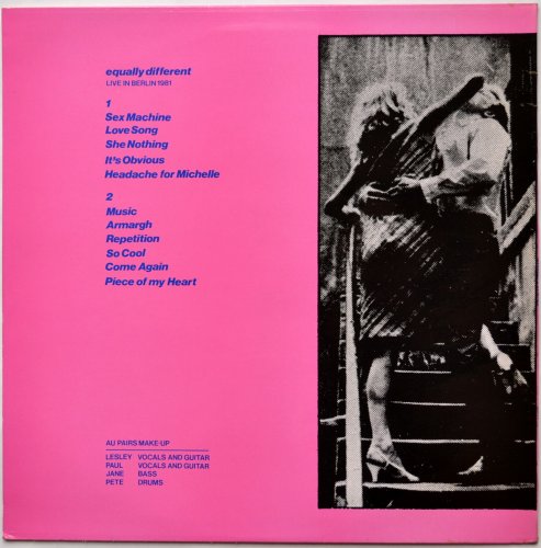 Au Pairs / Equally Different (Rare Boot)β
