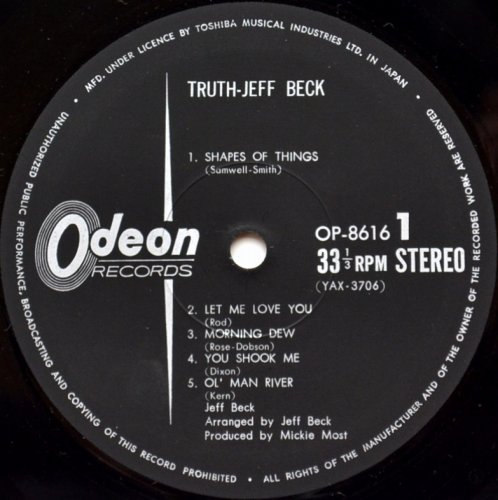 Jeff Beck / Truth (ǲڤ饸㥱)β