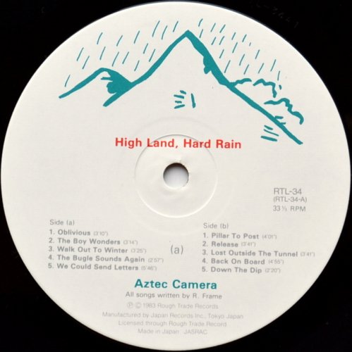 Aztec Camera / High Land, Hard Rain ()β