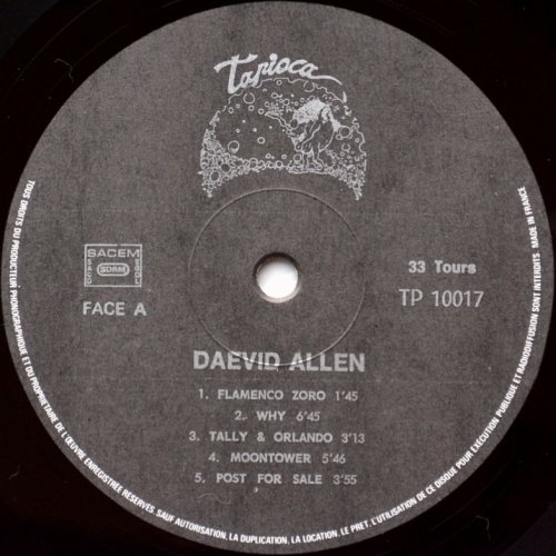 Daevid Allen / Now Is The Happiest Time Of Your Life (France Original)β