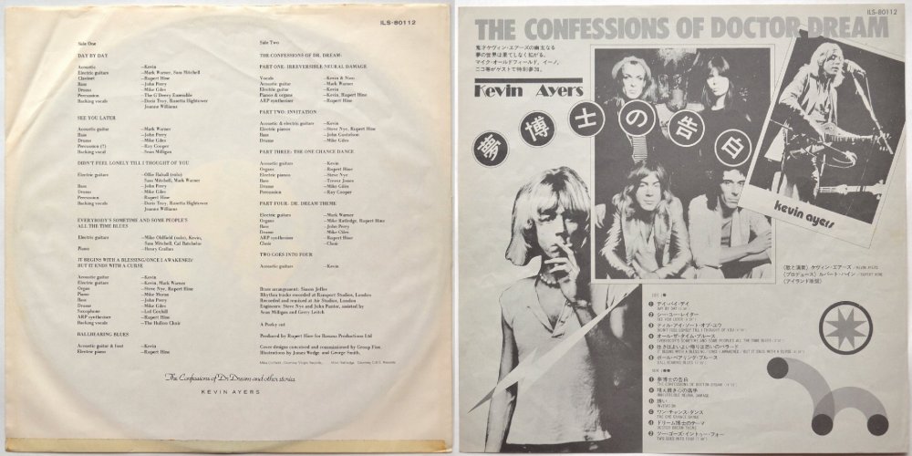 Kevin Ayers / The Confessions of Dr. Dream and Other Stories (JP)β